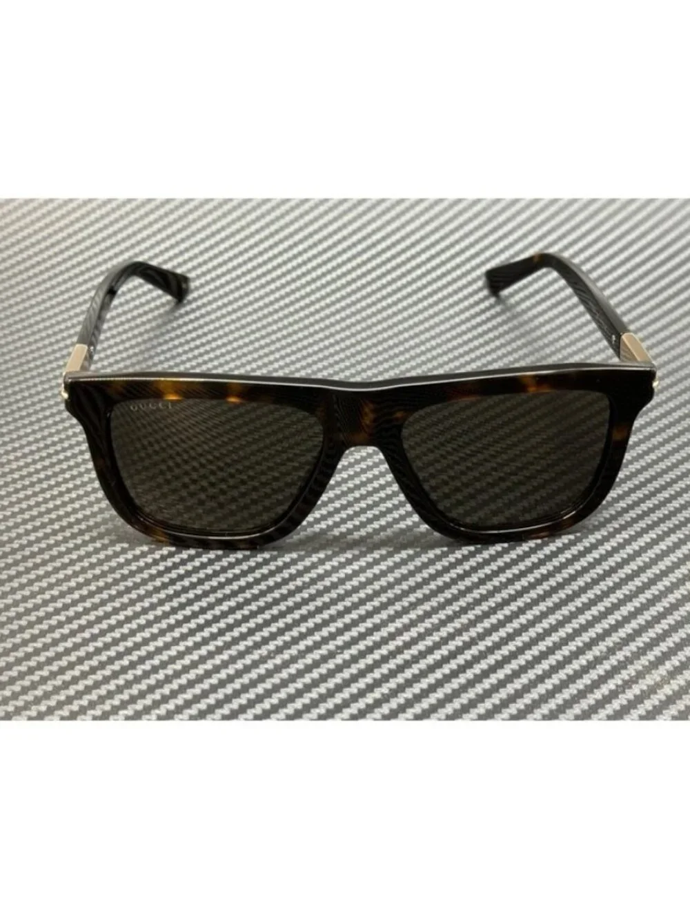 New Gucci Men Havana Brown Sunglasses 54-18-145